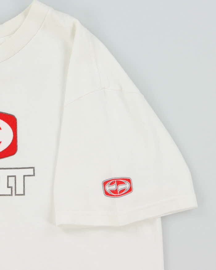 Vintage Y2K Split Skateboards Graphic Baby Fit T-Shirt - S