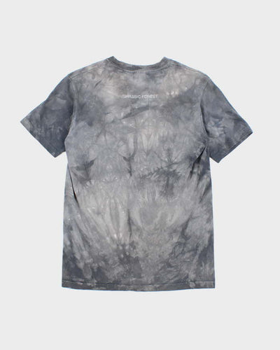 Vintage Y2K The Mountain Jurassic Forest Graphic Baby Fit T-Shirt - L
