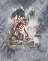 Vintage Y2K The Mountain Jurassic Forest Graphic Baby Fit T-Shirt - L