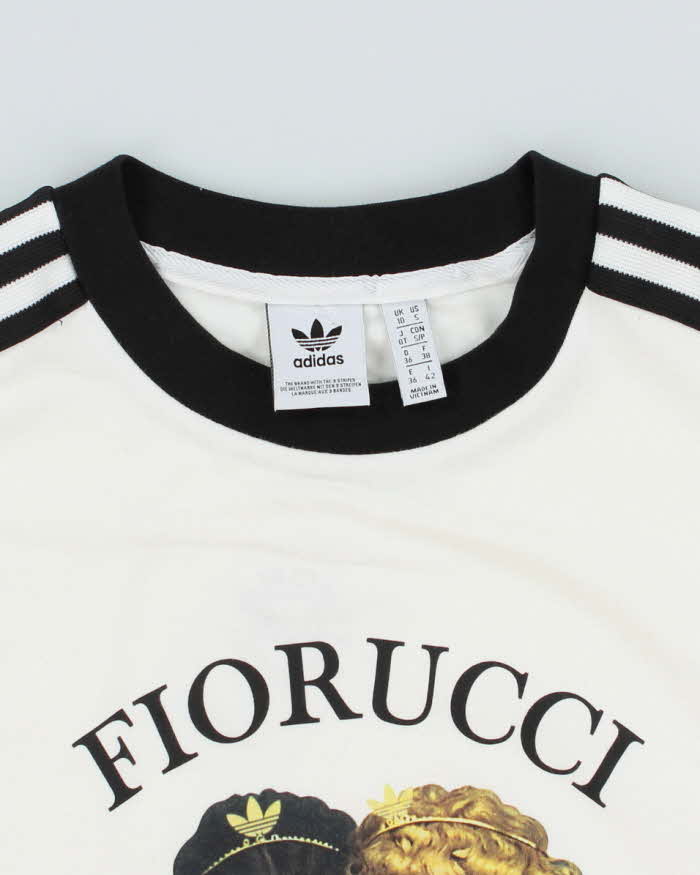 Adidas x Fiorucci Three Stripe Graphic T-Shirt - S