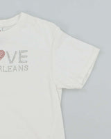 Vintage 2000's I Love New Orleans Sequined Graphic T-Shirt - S