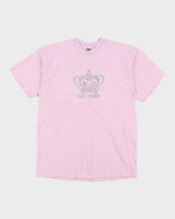 Vintage Y2K Las Vegas Crown Sequined Graphic T-Shirt - L