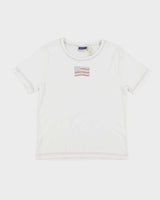 Vintage Y2K Sequined American Flag Graphic T-Shirt - L