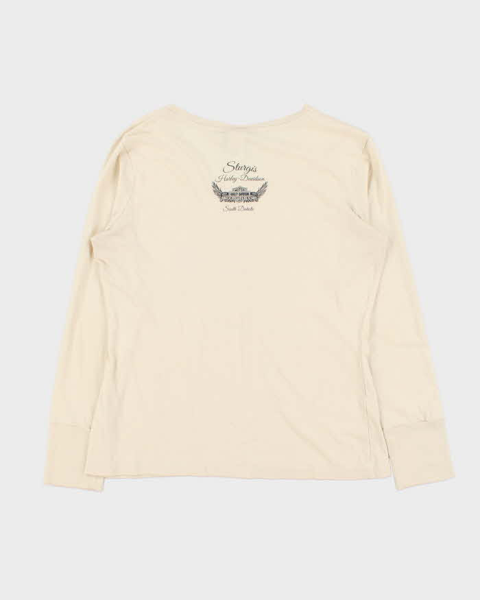Vintage Y2k 00s Harley Davidson Long Sleeve T-shirt - L