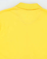Vintage 90s Ralph Lauren Sport Zip-up Jersey Polo Top - L