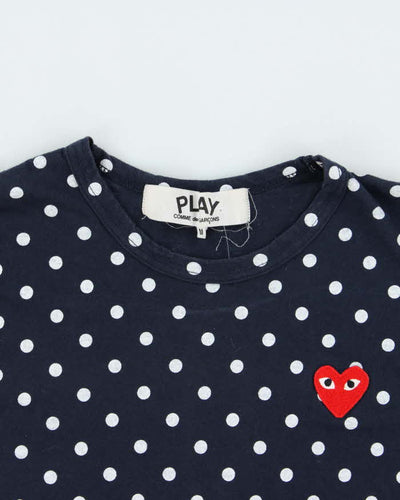 Comme Des GARCONS Play Women's Polka Dot Long Sleeve T-Shirt - M