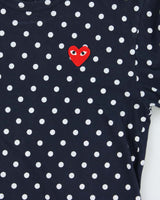 Comme Des GARCONS Play Women's Polka Dot Long Sleeve T-Shirt - M