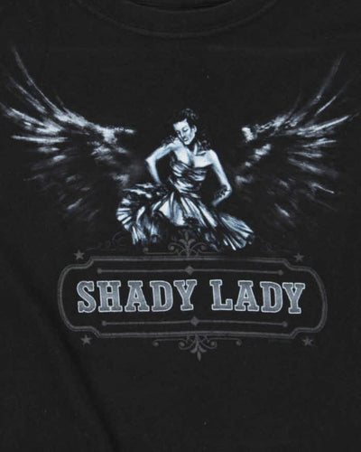 Vintage Y2K 00s Tultex Shady Lady Graphic T-Shirt - XL