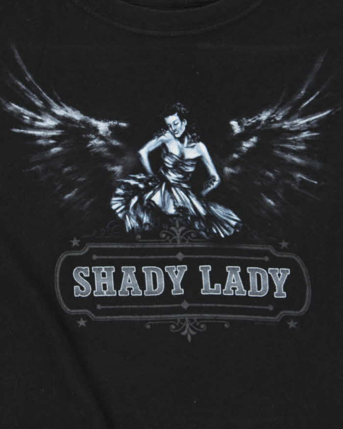 Vintage Y2K 00s Tultex Shady Lady Graphic T-Shirt - XL
