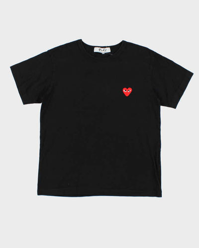Vintage Women's Comme Des Garcons Play Heart Crewneck T-Shirt - XL
