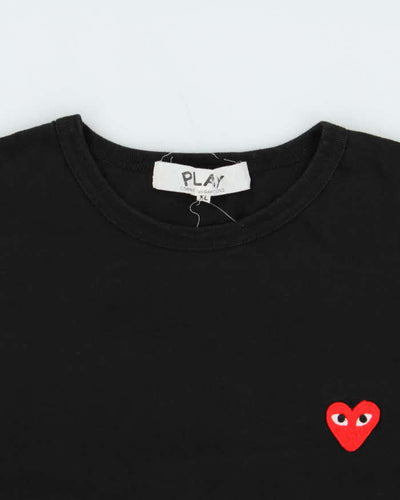 Vintage Women's Comme Des Garcons Play Heart Crewneck T-Shirt - XL