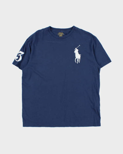 Vintage Polo Ralph Lauren Embroidered Large Pony Crewneck T-Shirt - M