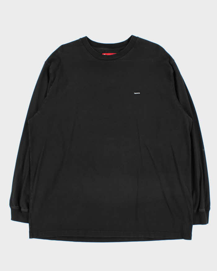 SS2024 Supreme Patch Box Logo Relaxed Fit Long Sleeve T-Shirt - XL