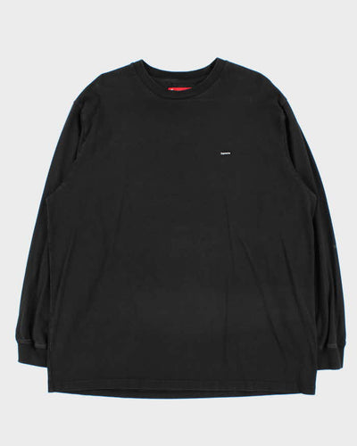 SS2024 Supreme Patch Box Logo Relaxed Fit Long Sleeve T-Shirt - XL