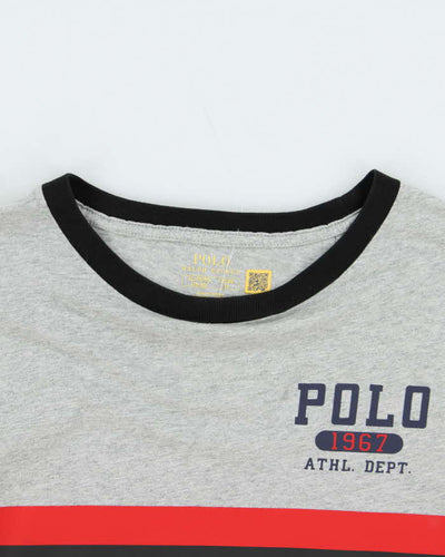 Vintage Women's Polo Ralph Lauren Athl Dept Crewneck Long Sleeve T-Shirt - XL