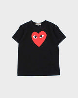 Vintage PLAY Commes Des Garcons Heart Crewneck Women's Baby T-Shirt - L