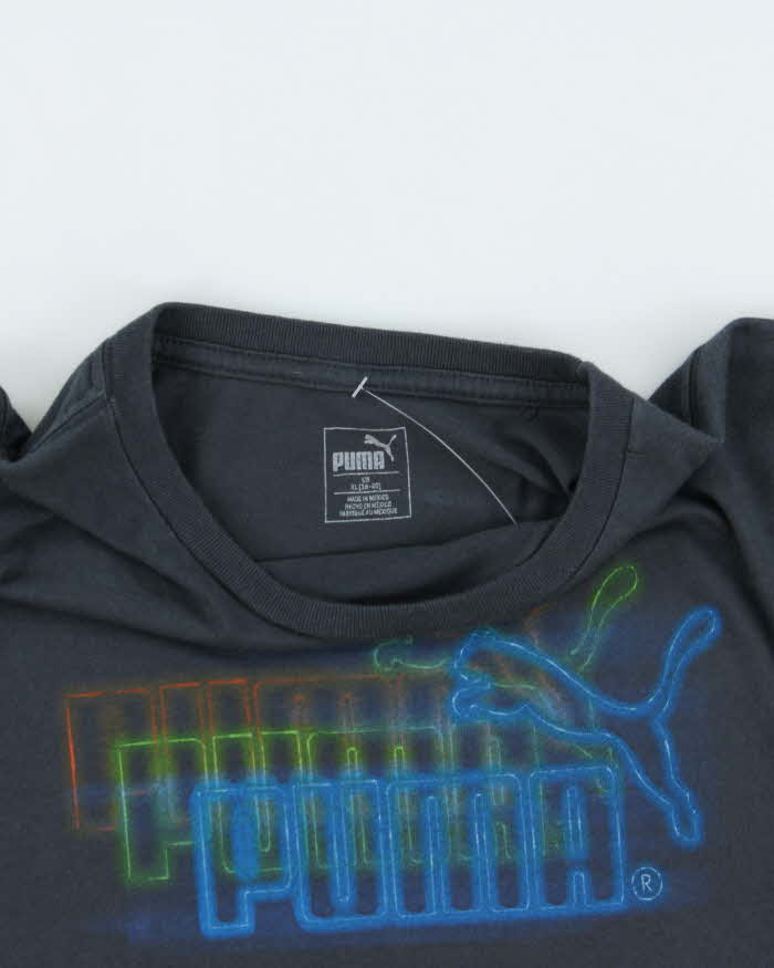 Vintage Y2K 00s Puma Double Layer Long Sleeve Women's T-Shirt - XL