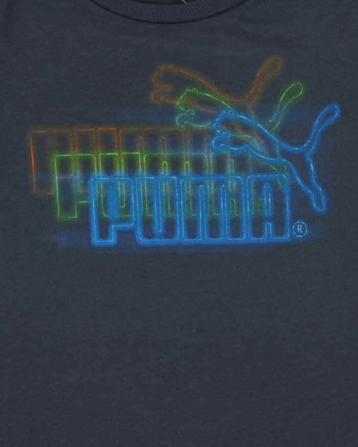 Vintage Y2K 00s Puma Double Layer Long Sleeve Women's T-Shirt - XL