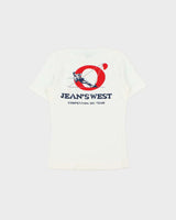 DSWT 1980s Benetton Jean's West Slash Neck Baby Tee - S