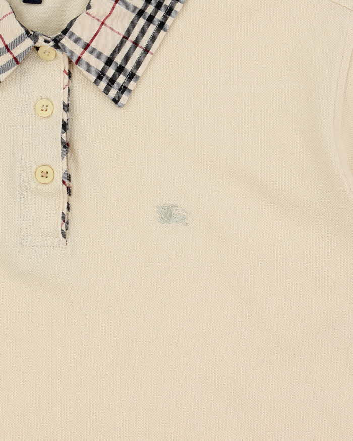 Vintage Y2K 00s Burberry Nova Check Boxy Short Sleeve Polo Shirt