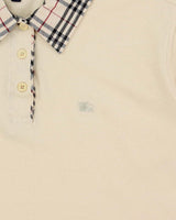 Vintage Y2K 00s Burberry Nova Check Boxy Short Sleeve Polo Shirt - L
