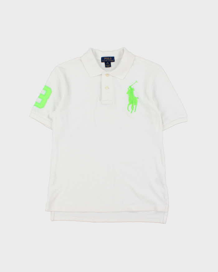 Vintage Polo Ralph Lauren Large Pony Women's Short Sleeve Polo Shirt - M