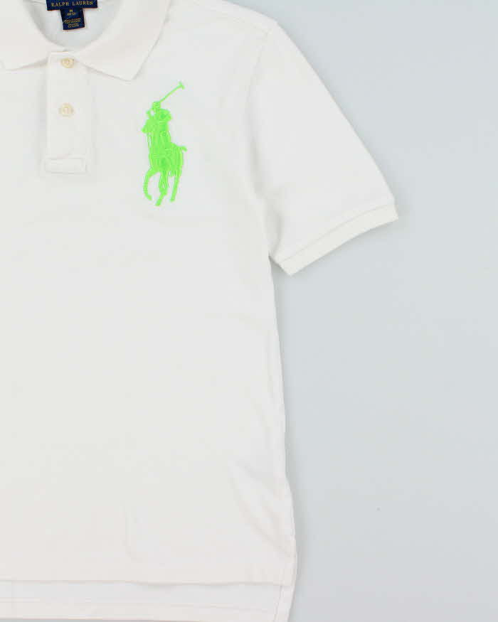 Vintage Polo Ralph Lauren Large Pony Women's Short Sleeve Polo Shirt - M