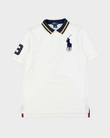 Vintage Y2K 00s Polo Ralph Lauren Large Pony Women's Short Sleeve Polo Shirt - XL