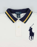 Vintage Y2K 00s Polo Ralph Lauren Large Pony Women's Short Sleeve Polo Shirt - XL