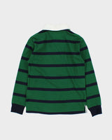 Vintage Polo Ralph Lauren Women's Classic Striped Long Sleeve Rugby Shirt - S