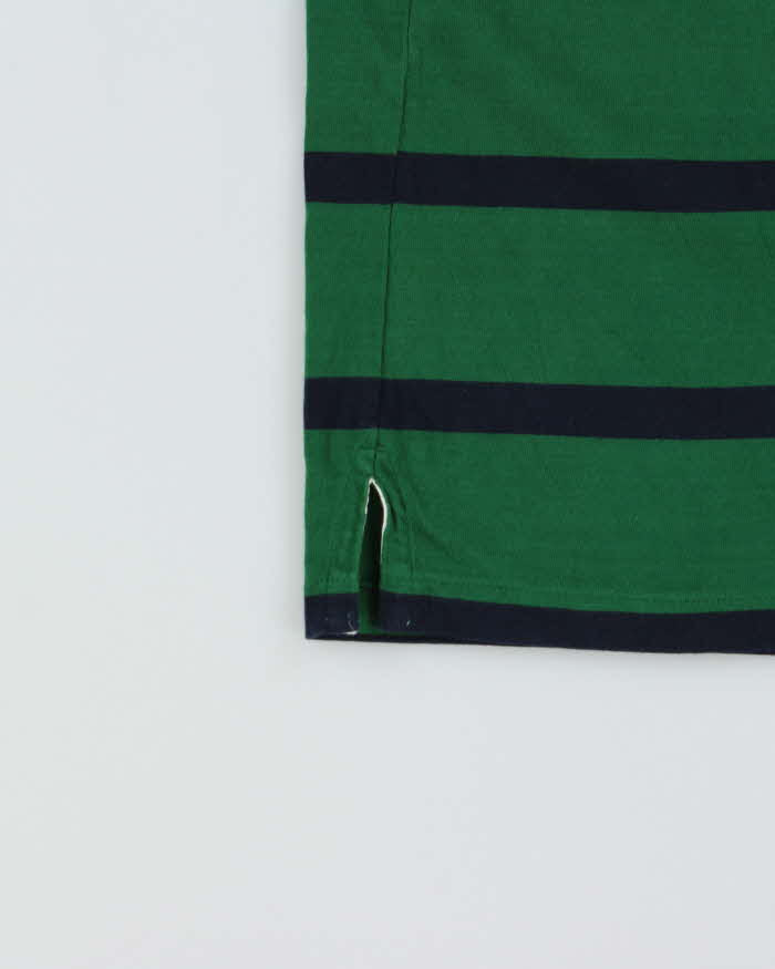 Vintage Polo Ralph Lauren Women's Classic Striped Long Sleeve Rugby Shirt - S