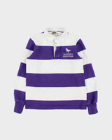 Vintage Y2K 00s Barbarian University Of Western Ontario Women's Long Sleeve Rugby Shirt - S
