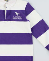 Vintage Y2K 00s Barbarian University Of Western Ontario Women's Long Sleeve Rugby Shirt - S