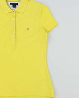 Vintage Y2K 00s Tommy Hilfiger Women's Short Sleeve Polo Shirt - S