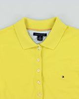Vintage Y2K 00s Tommy Hilfiger Women's Short Sleeve Polo Shirt - S