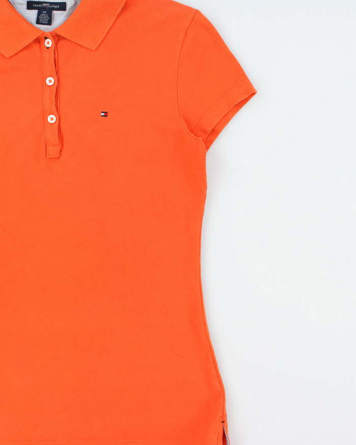 Vintage Y2K 00s Tommy Hilfiger Women's Short Sleeve Polo Shirt - S