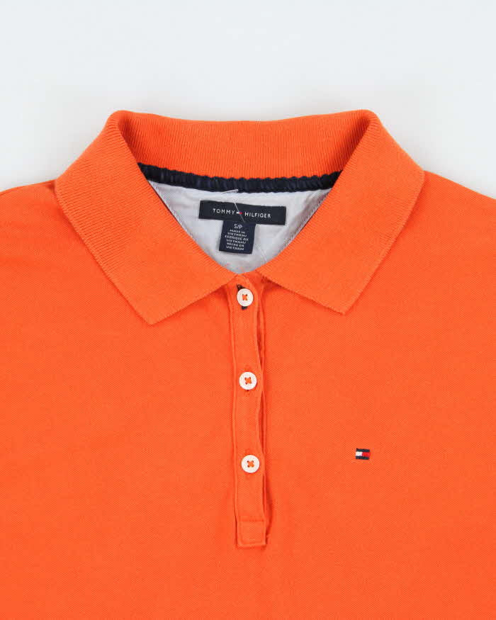 Vintage Y2K 00s Tommy Hilfiger Women's Short Sleeve Polo Shirt - S