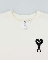 2022 Puma x Ami Women's Heavyweight Cropped Crewneck T-Shirt - M