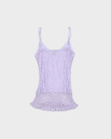 Vintage Y2k 2000s Seduction Crochet Cami Top - XS