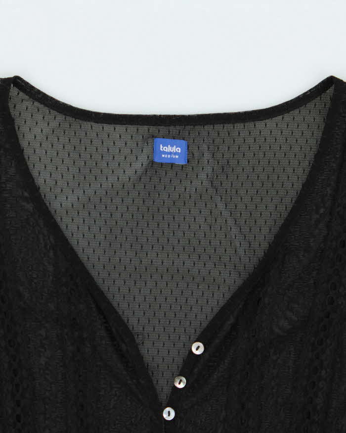 Vintage Y2k 2000s Talula Mesh Blouse - M