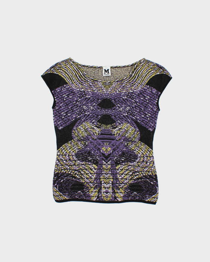 DSWT M Missoni Abstract Knit Top - M