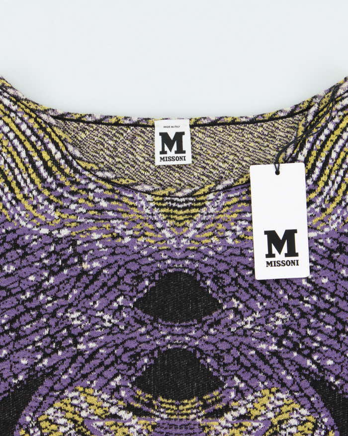 DSWT M Missoni Abstract Knit Top - M
