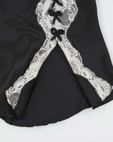Vintage Y2k 2000s Shirley Of Hollywood Satin Backless Cami - S