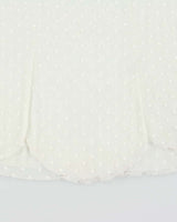Vintage Y2k 2000s Arianne Embroidered Polka Dot Mesh Cami Top - M