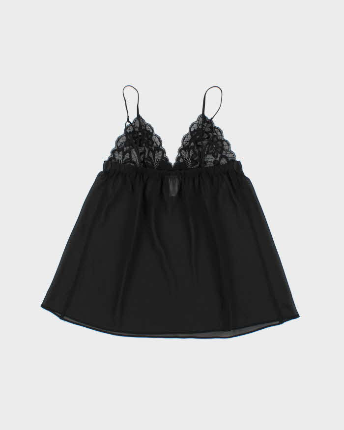 Vintage Y2k 2000s La Senza Mesh Floaty Cami Top - S