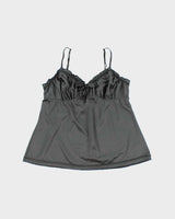 Vintage Y2k 2000s La Senza Satin Cami Top - L