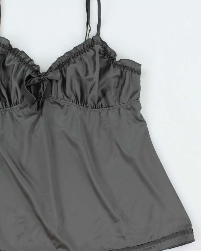 Vintage Y2k 2000s La Senza Satin Cami Top - L