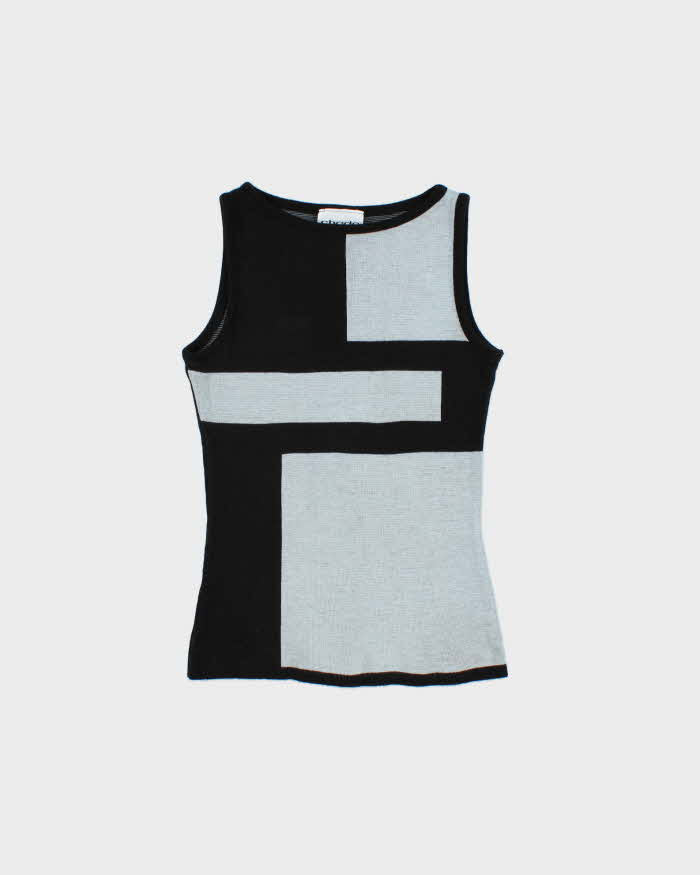 Vintage 1990s Chado Boatneck Knit Top - S