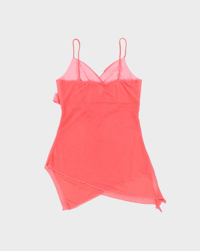 Vintage Y2k 2000s Mariposa Mesh Cami Top - M