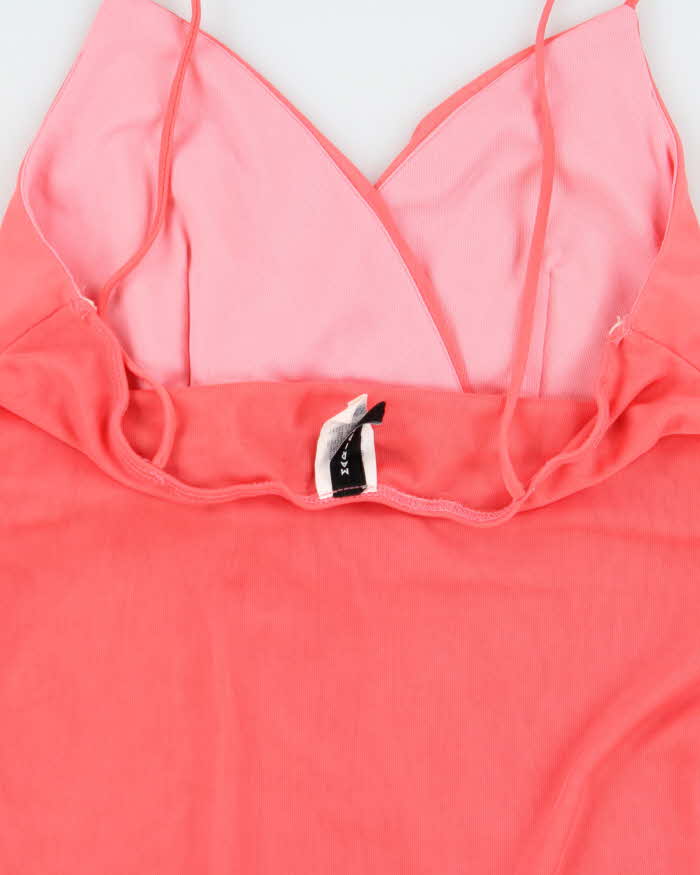 Vintage Y2k 2000s Mariposa Mesh Cami Top - M